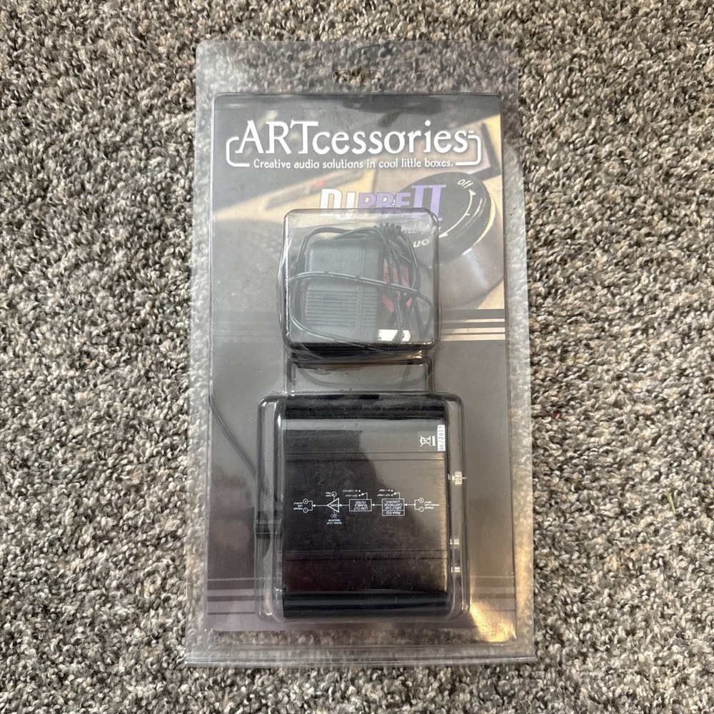 ARTcessories Phono Preamp & Audio Interface New In Box DJ PREII